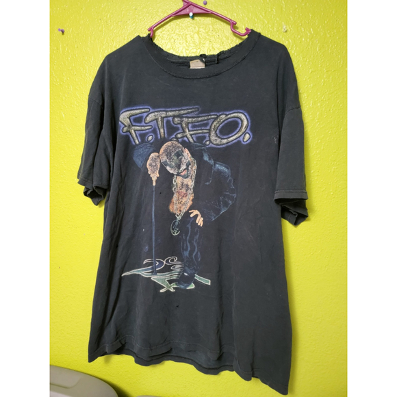 Vintage Y2k Band ICP Shaggy 2 Dope Distressed Concert F.T.F.O Insane Clown Posse - Picture 1 of 10